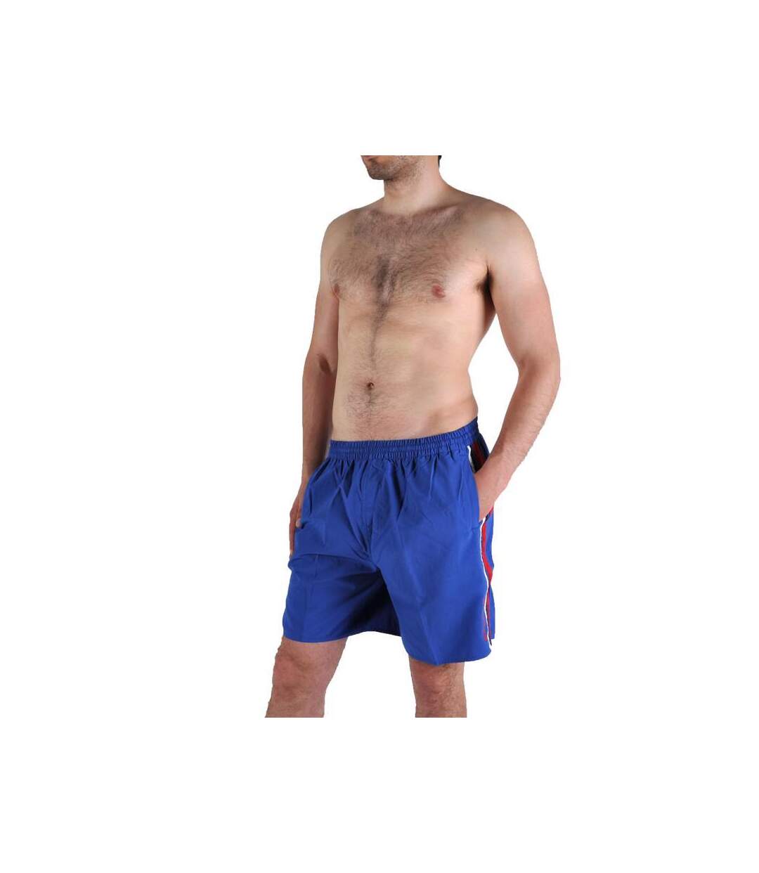 Short de bain Speedo New Champion Bleu   Rouge