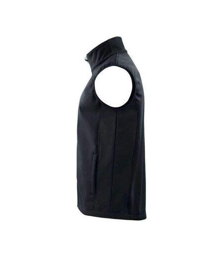 Mens Prio 3702 Two Tone Softshell Gilet Black Projob