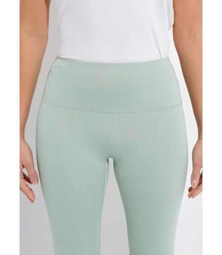 Legging de sport uni taille haute
