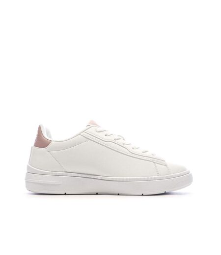 Baskets blanches/roses femme us polo assn aris