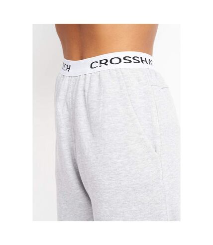 Crosshatch Womens/Ladies Jacklight Sweatpants (Dusty Pink)