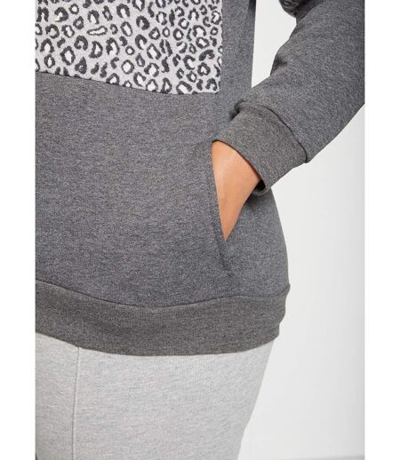 Veste détente zippée molleton col montant