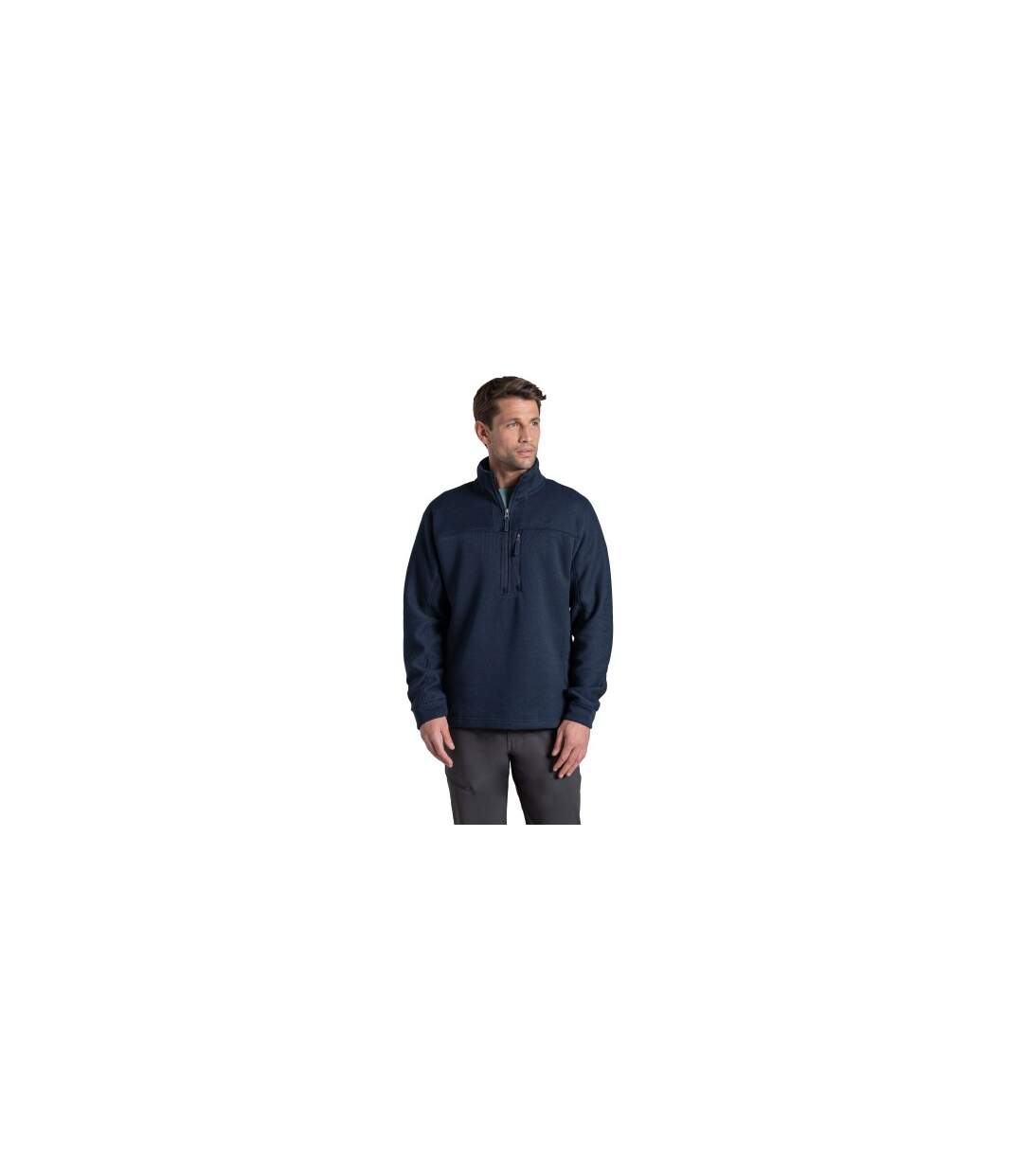 Mens Torney Iii Half Zip Fleece Blue Navy Craghoppers-2