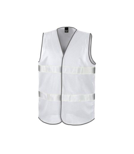 Gilet haute visibilité enhance adulte blanc SAFE-GUARD by Result