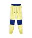 Womens/ladies colour block jogging bottoms yellow/blue Lacoste-1
