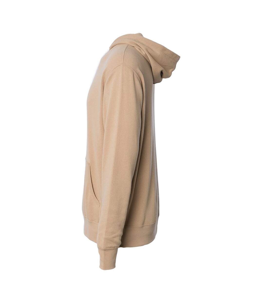 Sweat À Capuche Adulte Beige Independent-3