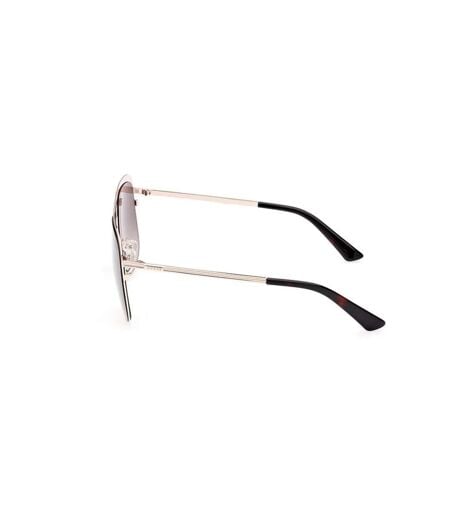 Lunettes De Soleil Motif/style Carré Homme Taille Unique Jaune Or Guess