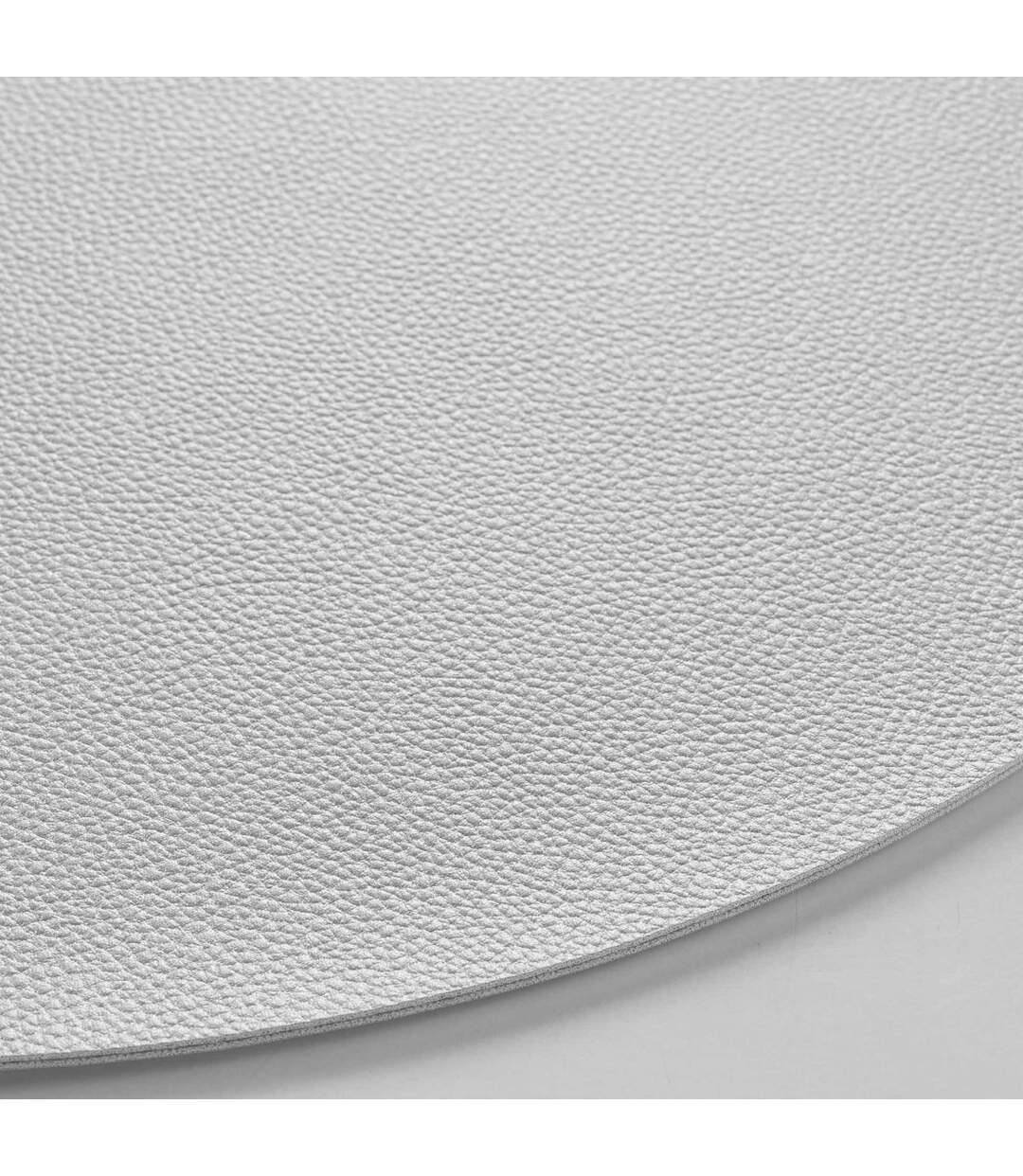 Set de Table Rond Granis 38cm Argent-2