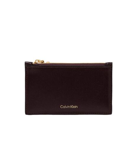 Portefeuille prune femme calvin klein jeans cardcase