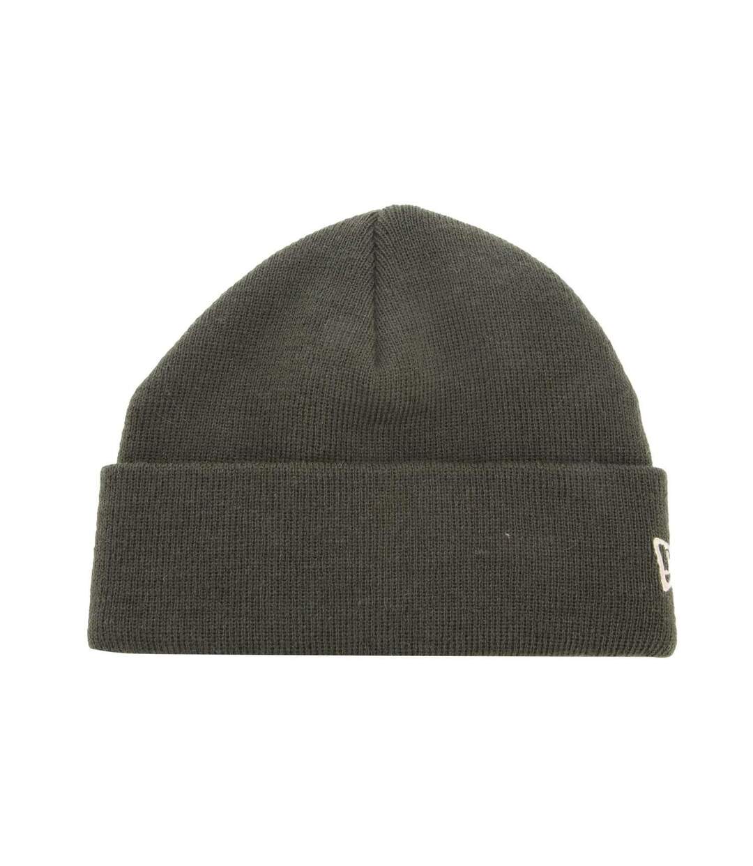 Unisex Adult Knitted Cuffed Beanie Green New Era-1