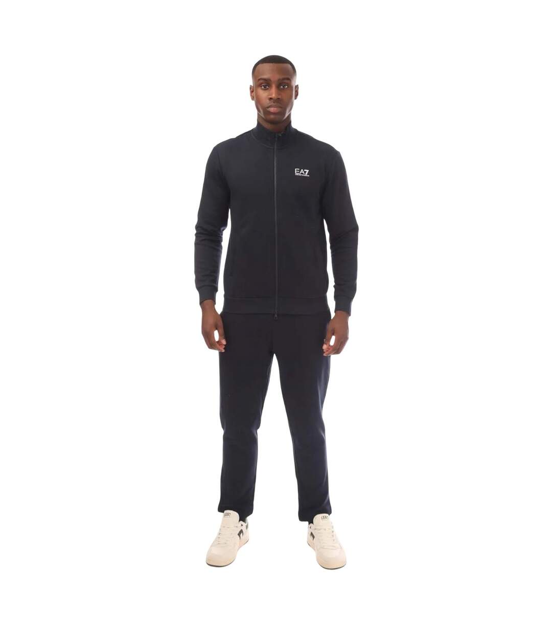 Mens Full Zip Tracksuit Navy Emporio Armani-1