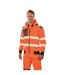 Sweat À Capuche Robust Safety Homme Orange Fluo Result Genuine Recycled-1