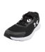 Baskets Motif/style Logo Femme Noir Blanc Under Armour-1