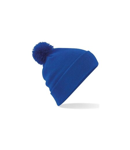 Beechfield Unisex Original Pom Pom Winter Beanie Hat (Bright Royal) - UTRW3666