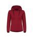 Sweat À Capuche Avec Cordons Pemberton Femme Rouge Écarlate Cutter & Buck-1