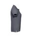 Polo Classic Femme Gris Foncé Uni Russell-3