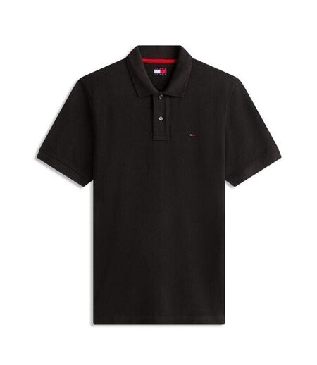 Polo noire homme tommy hilfiger regular