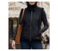 MAYFLOWER 828070U001 - Gilet sans manches noir en suédine : l'élégance du toucher velours-1