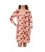 Robe rose/blanche femme kaporal cary-1