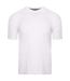 Pack Of 5  Mens Plain T-shirt  White Keanu-2
