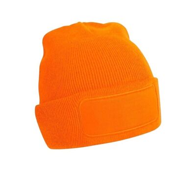 Bonnet avec patch - Adulte - B445 - orange