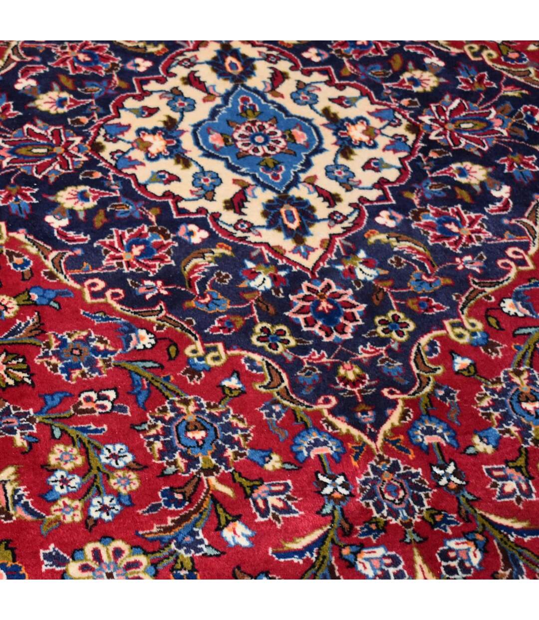 Authentique tapis d'Orient fait à la main en laine ARDAKAN 7-3