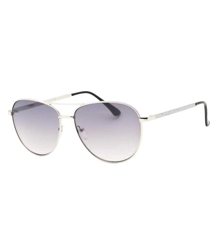 Lunettes De Soleil Motif/style Dégradé Femme Taille Unique Argenté Guess