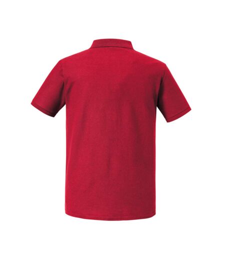 Polo Authentic Eco Homme Rouge Classique Russell