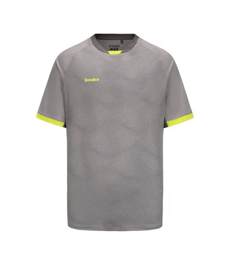 T-shirt Ballon De Foot Blaze Homme Gris Vert Sondico