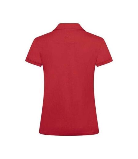 Womens/ladies Advantage Premium Polo Shirt Red Cutter & Buck