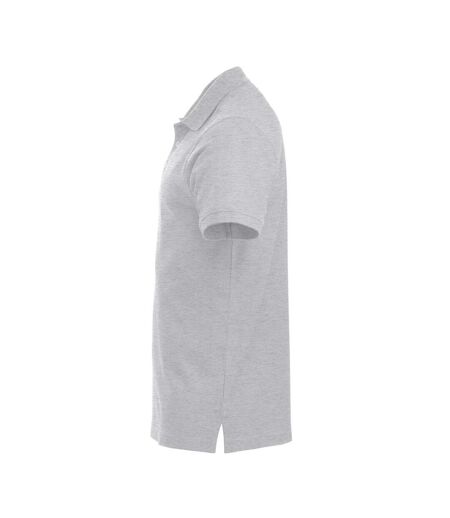 Mens Classic Lincoln Polo Shirt Ash Clique