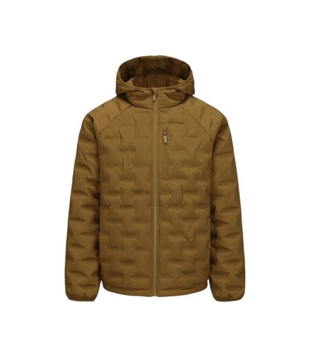 Mens Puffer Jacket Brown Karrimor