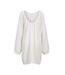 Robe blanche femme jjxx muslin - l-3