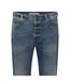 Womens/ladies Straight Jeans Blue Replay-3