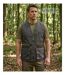 LEDERTYS LY0207 — Gilet de chasse sans manches vert : l'équipement fonctionnel à cartouchière 16 tubes-4