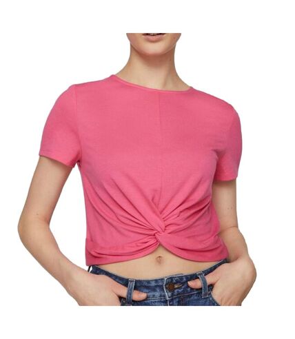 T-shirt Rose Femme Vila Vimooney - L