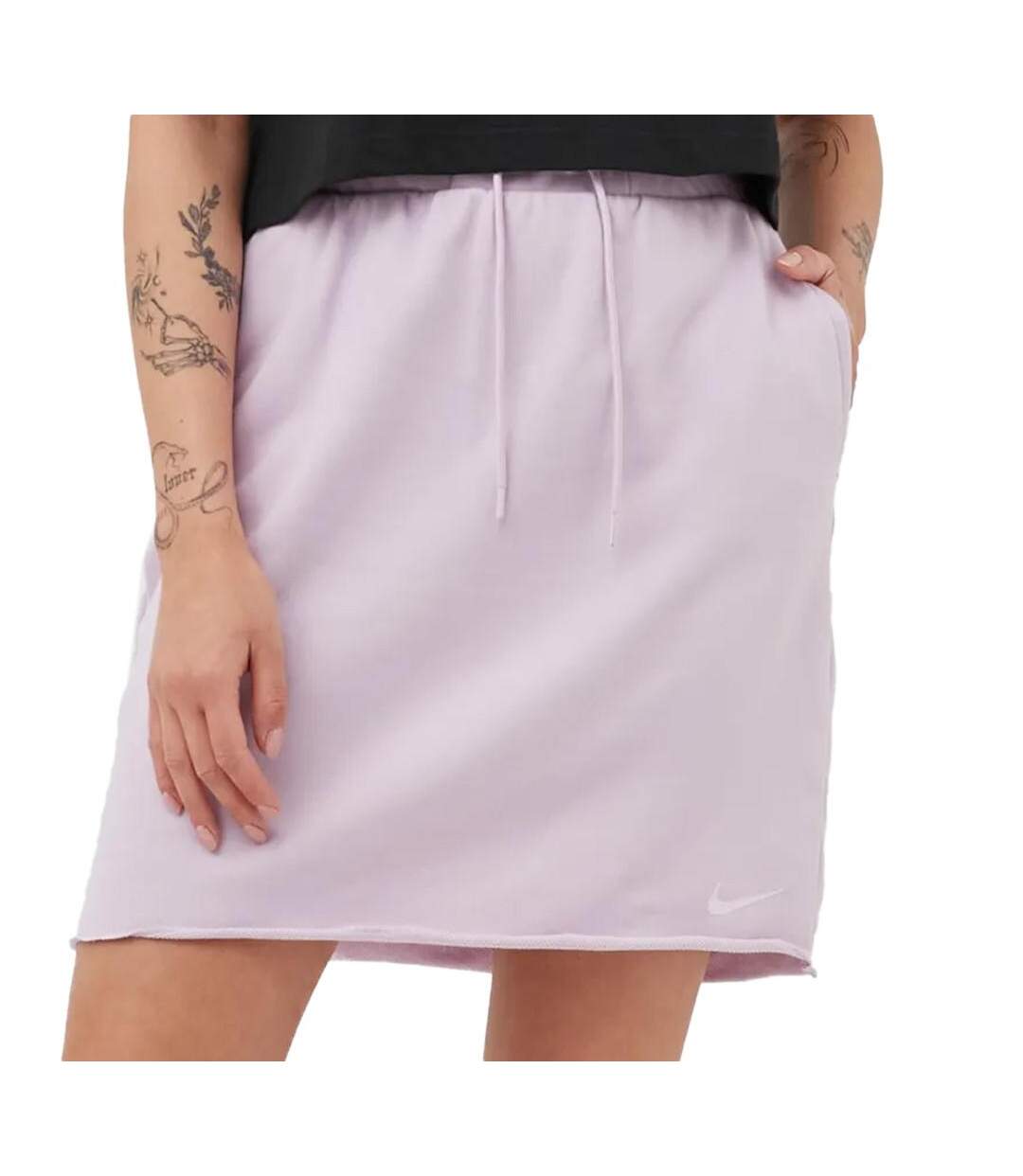 Jupe Violette Femme Nike Icon Clash Skirt - L-1