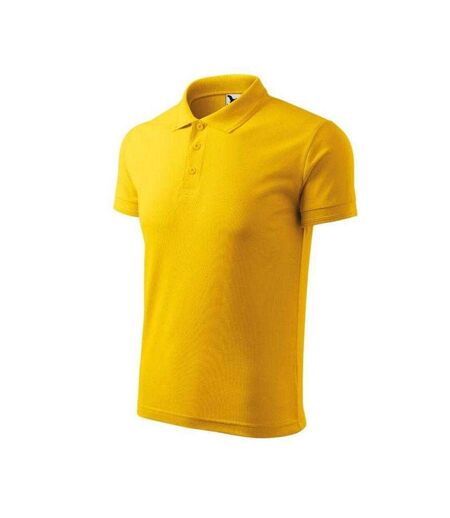 Polo Homme Jaune Malfini