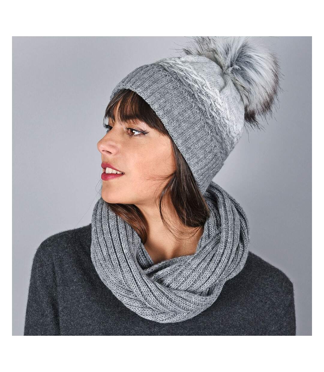 Snood et bonnet Optima  - Fabriqué en UE