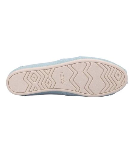Womens/ladies Alpargata Classic Espadrilles Green Toms