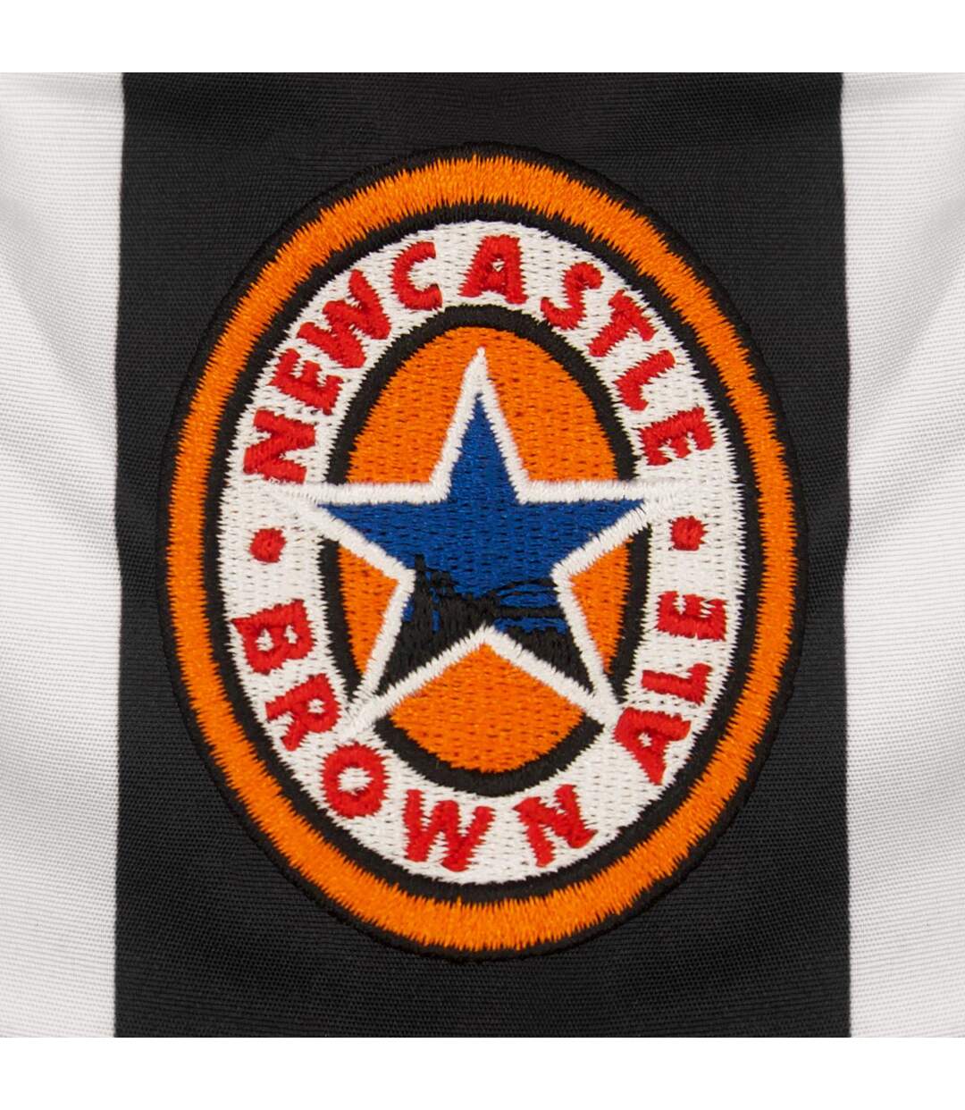 Bob Motif/style Brodé Newcastle Noir Blanc Fan Originals-3