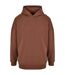 Sweat À Capuche Adulte Gris Foncé Build Your Brand-1