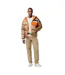 Mens Straight Cargo Trousers Beige Lacoste-2