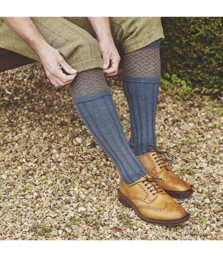 HJ Hall - Chaussettes de Chasse Homme Laine Chaudes Pointe Lisse