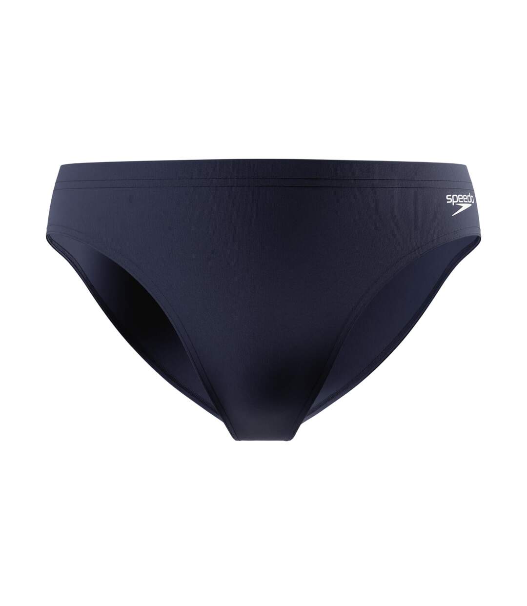 Mens Big Logo Endurance+ Swim Briefs Navy Speedo-1