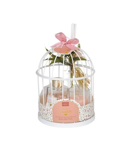 Coffret Senteur Cage 20cm Rêve Poudré