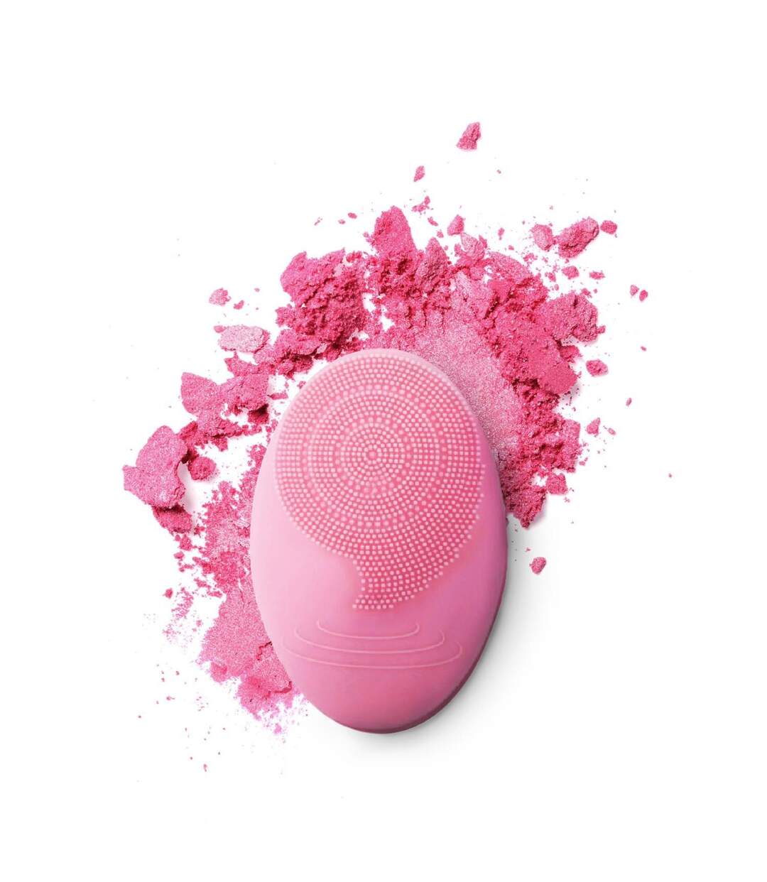 Brosse Nettoyante Visage Électrique 10cm Rose-3