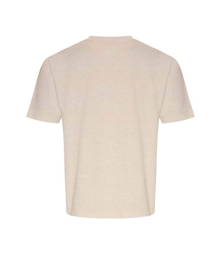 Unisex adult arrow heavy oversized t-shirt stone Ecologie