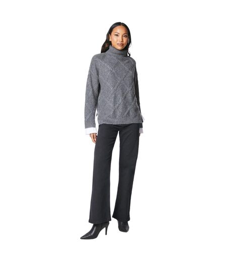 Pull femme marl gris Principles Principles