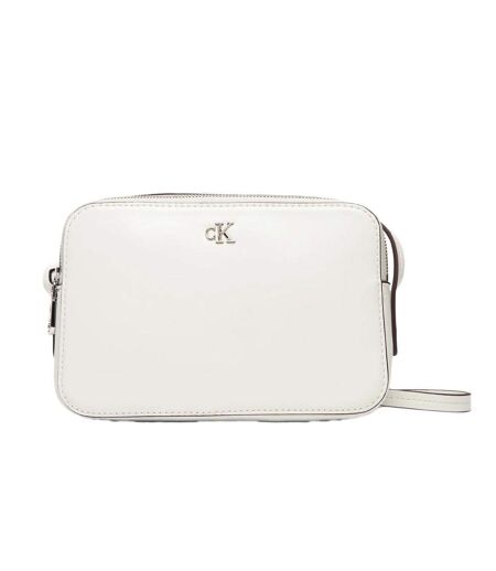 Sac à bandoulière blanc femme calvin klein jeans ck camera